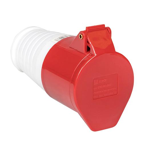 EKF ps-215-16-380 Розетка переносная 215 3P+PE+N 16А 380В IP44 EKF PROxima фото 1