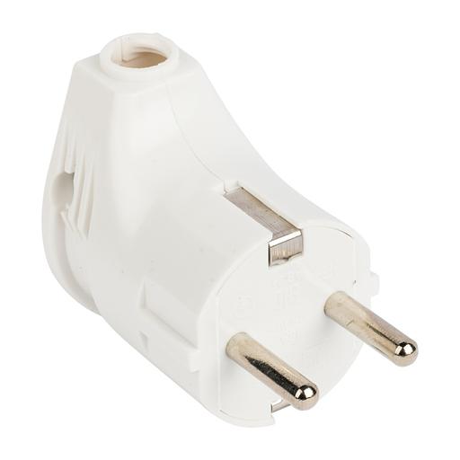 EKF AVY16-10 Вилка угловая с/з бел. 16А 250В EKF PROxima фото 1