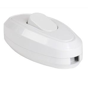 Iek EVB10-K01-10 ВБ-01Б Выключатель одноклавишный разборный для бра, белый IEK фото 1