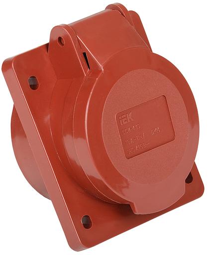 Iek PSR42-016-5 Розетка 415 скрытая 3Р + Е + N 16А 380В IP44 ИЭК фото 1