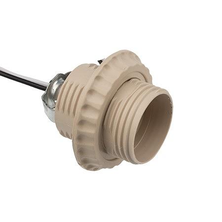 REXANT 11-8875 Патрон E27 с проводом 20 см белый фото 1