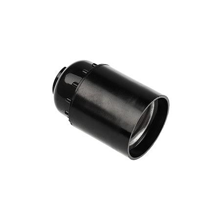 REXANT 11-8815 Патрон карболитовый подвесной Е27 черный, c этикеткой, фото 1