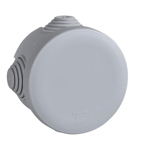 Systeme electric IMT35093 Коробка распределительная 65х45мм IP55 серая фото 2