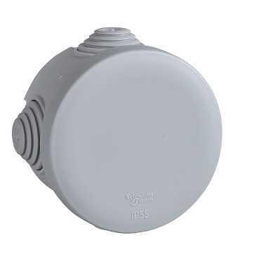 Systeme electric IMT35093 Коробка распределительная 65х45мм IP55 серая фото 5