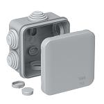 Systeme electric IMT35090 Коробка распределительная 70х70х40мм IP55 серая фото 7