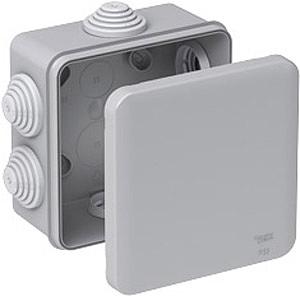 Systeme electric IMT35091 Коробка распределительная 100х100х50мм IP55 серая фото 4