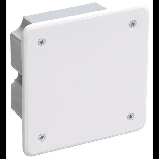 Iek UKG11-092-092-040-M Коробка КМ41021 распаячная 92х92 x 45мм для полых стен (с саморезами, метал. лапки, с крышкой ) фото 1