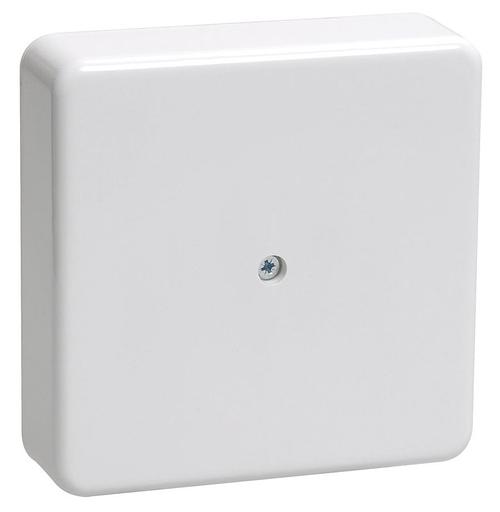Iek UKO10-075-075-020-K01 Коробка КМ41212-01 распаячная для о/п 75х75х20 мм белая (6 клемм 6мм2) фото 1