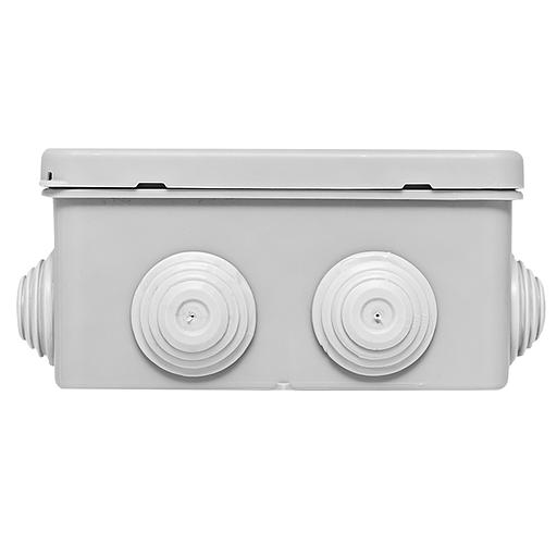 EKF plc-kmr-030-014 Коробка распаячная КМР-030-014 с крышкой наружная (103х103х55), 8 мембранных вводов IP54 EKF PROxima фото 3
