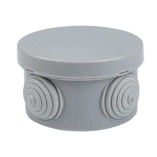 EKF plc-kmr-040-039 Коробка распаячная КМР-040-039 с крышкой наружная (93х43) 4 мембранных ввода IP54 EKF PROxima фото 1
