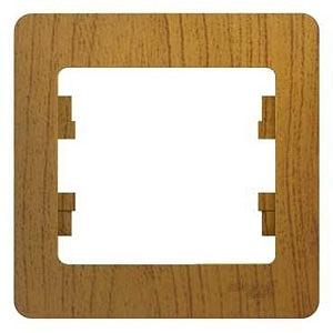 Systeme electric GSL000501 GLOSSA 1-постовая РАМКА, ДЕРЕВО ДУБ фото 4