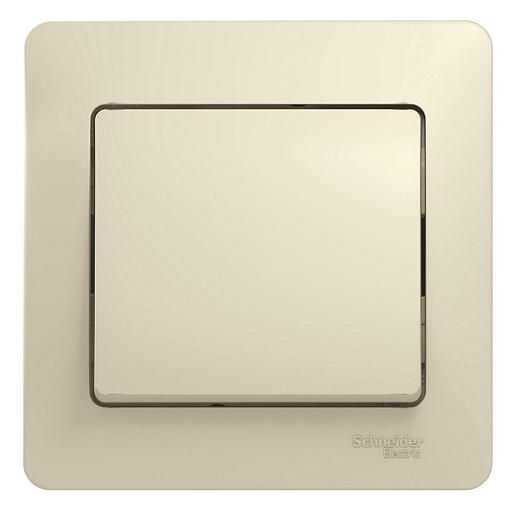 Systeme electric GSL000212 GLOSSA 1-клавишный ВЫКЛЮЧАТЕЛЬ, сх.1, 10АХ, в сборе, БЕЖЕВЫЙ фото 5