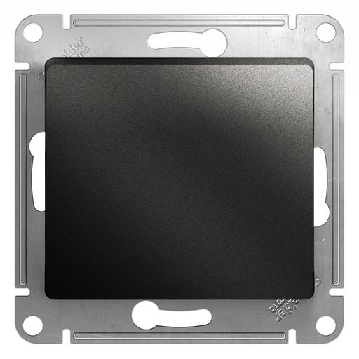 Systeme electric GSL000711 GLOSSA 1-клавишный ВЫКЛЮЧАТЕЛЬ, сх.1, 10АХ, механизм, АНТРАЦИТ фото 1