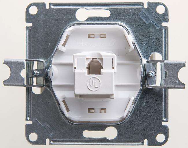 Systeme electric GSL000681K GLOSSA РОЗЕТКА компьютерная RJ45 кат.5E, ПЕРЛАМУТР фото 3