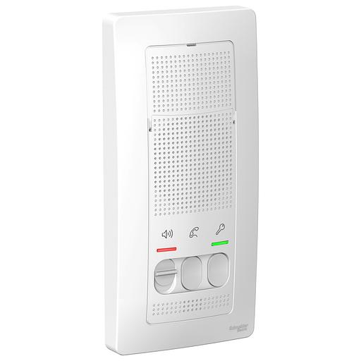 Systeme electric BLNDA000011 BLANCA ПЕРЕГОВОРНОЕ УСТРОЙСТВО (ДОМОФОН), настен.монтаж, 4,5В, БЕЛЫЙ фото 2