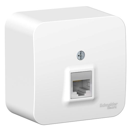 Systeme electric BLNIA045001 BLANCA О/У РОЗЕТКА компьютерная RJ45, кат.5E, ИЗОЛ.ПЛ.,БЕЛЫЙ фото 4