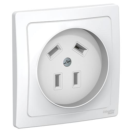 Systeme electric BLNSR003241 BLANCA С/У РОЗЕТКА СИЛОВАЯ 3К+З, 32А, 440В, БЕЛЫЙ фото 2