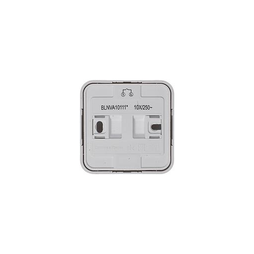 Systeme electric BLNVA101011 BLANCA О/У 1-клавишный ВЫКЛЮЧАТЕЛЬ ( c х.1) ИЗОЛ.ПЛ., 10А, 250B,БЕЛЫЙ фото 3