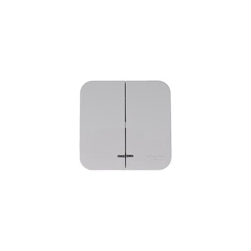Systeme electric BLNVA105111 BLANCA О/У 2-клавишный ВЫКЛЮЧАТЕЛЬ ( c х.5) с подсв.ИЗОЛ.ПЛ.,10А,250B,БЕЛЫЙ фото 5