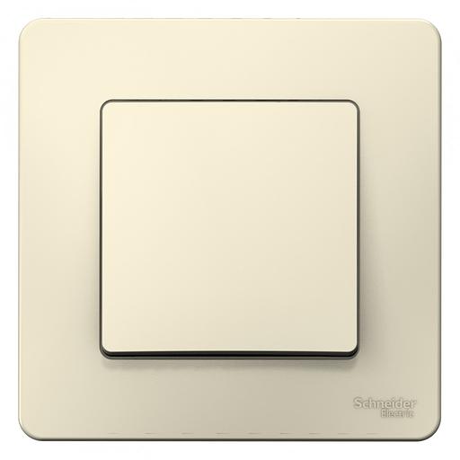 Systeme electric BLNVS010102 BLANCA С/У 1-клавишный ВЫКЛЮЧАТЕЛЬ ( c х.1), 10А, 250B, МОЛОЧНЫЙ фото 2