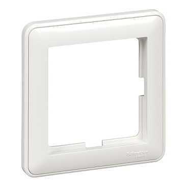 Systeme electric KD-1-28 W59 1-постовая РАМКА, СЛОНОВАЯ КОСТЬ фото 5