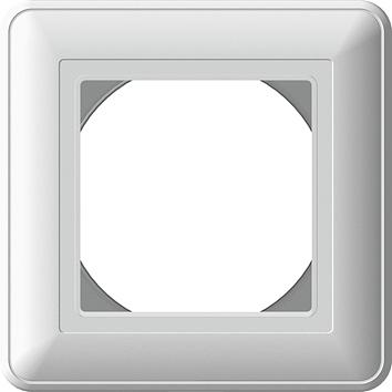 Systeme electric KD-1B-18 W59 AQUA 1-постовая РАМКА, IP44, БЕЛЫЙ фото 3