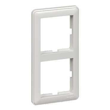 Systeme electric KD-2-28 W59 2-постовая РАМКА, СЛОНОВАЯ КОСТЬ фото 4