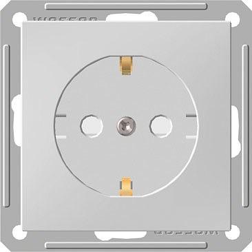 Systeme electric RS16-152-1-86 W59 РОЗЕТКА с заземлением со шторками, 16А, механизм, БЕЛЫЙ фото 3