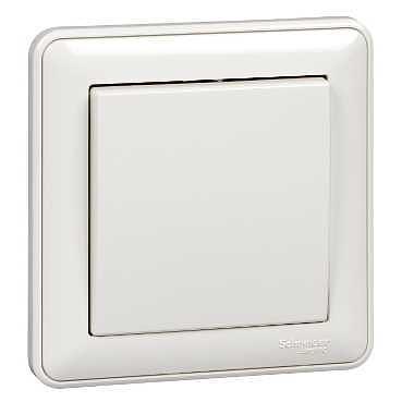 Systeme electric VS110-154-18 W59 1-клавишный ВЫКЛЮЧАТЕЛЬ, 10АХ, в сборе, БЕЛЫЙ фото 1