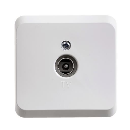 Systeme electric TVA-002B ЭТЮД О/У телевизионная РОЗЕТКА, БЕЛЫЙ, Россия фото 4