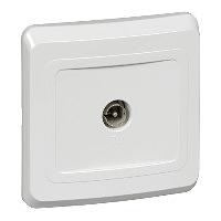 Systeme electric TVC-002B ЭТЮД С/У телевизионная РОЗЕТКА, БЕЛЫЙ, Россия фото 6