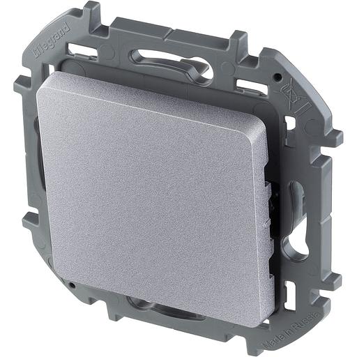 Legrand 673602 Выключатель одноклавишный - INSPIRIA - 10 AX - 250 В~ - алюминий фото 3