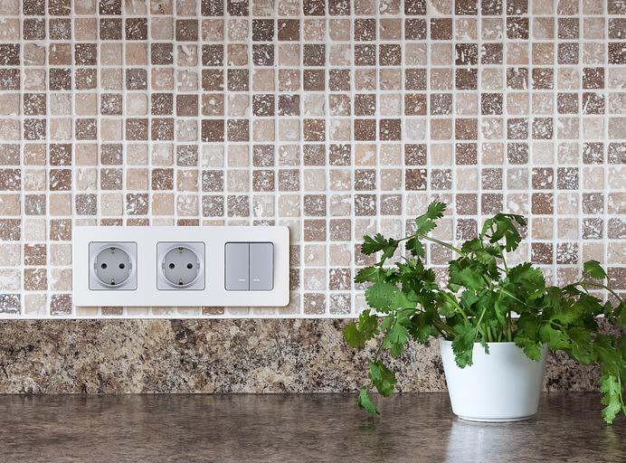 Legrand 673632 Выключатель двухклавишный с подсветкой/индикацией - INSPIRIA - 10 AX - 250 В~ - алюминий фото 5