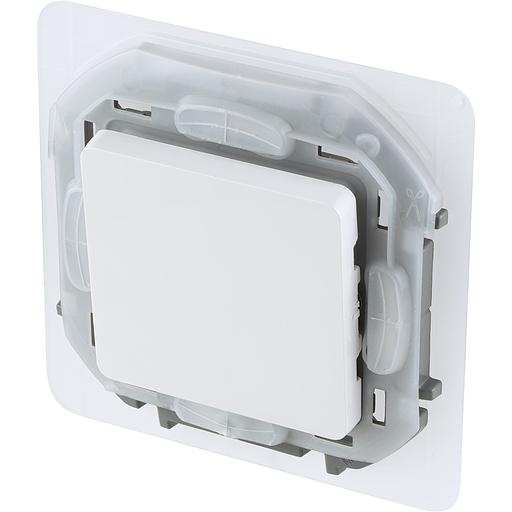Legrand 673670 Переключатель IP44 - INSPIRIA - 10 AX - 250 В~ - белый фото 3
