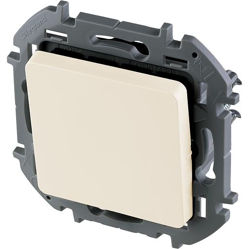 Legrand 673691 Переключатель без фиксации (кнопка) с Н.О./Н.З. контактом - INSPIRIA - 6 A - 250 В~ - слоновая кость фото 3