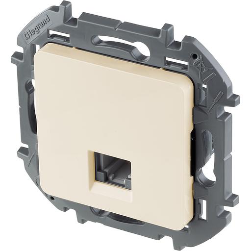 Legrand 673821 Телефонная розетка RJ11 - INSPIRIA - слоновая кость фото 3