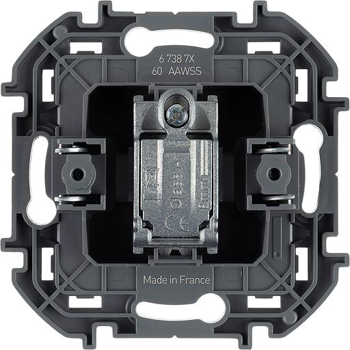 Legrand 673870 Розетка TV - оконечная - 10 дБ - 5-862 мГц - INSPIRIA - белый фото 2