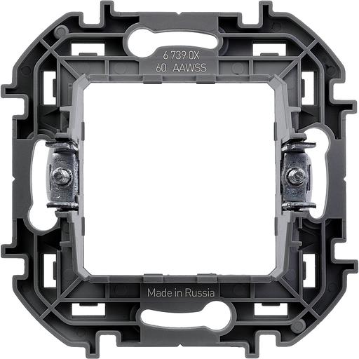 Legrand 673900 Адаптер для механизма Mosaic - INSPIRIA - белый фото 2