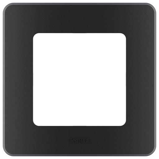 Legrand 673933 Рамка - 1 пост - INSPIRIA - антрацит фото 1