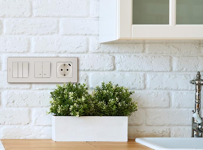 Legrand 673951 Рамка - 3 поста - INSPIRIA - слоновая кость фото 3