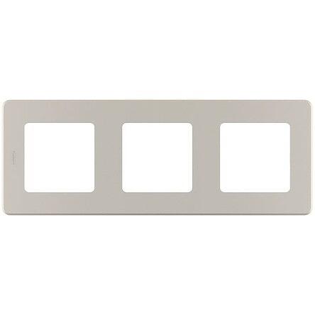 Legrand 673958 Рамка - 3 поста - INSPIRIA - шампань фото 1