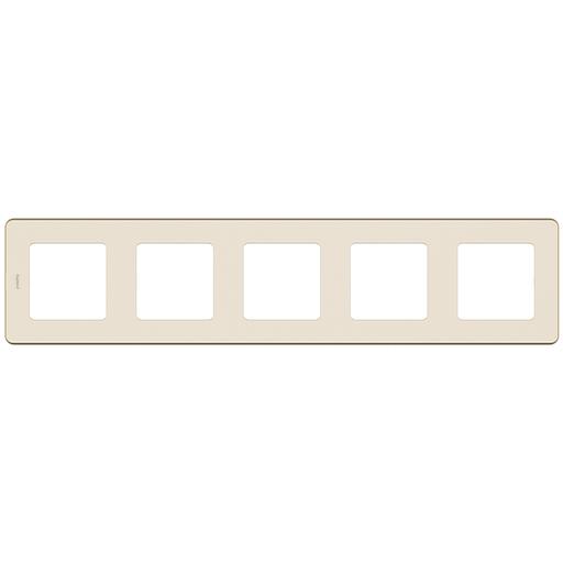 Legrand 673971 Рамка - 5 постов - INSPIRIA - слоновая кость фото 1