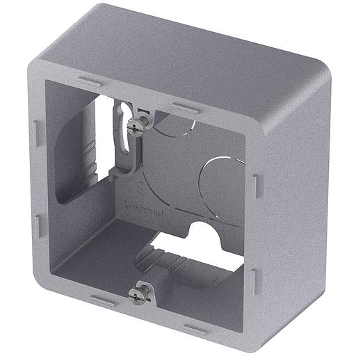 Legrand 673982 Коробка накладного монтажа - 1 пост - INSPIRIA - алюминий фото 4