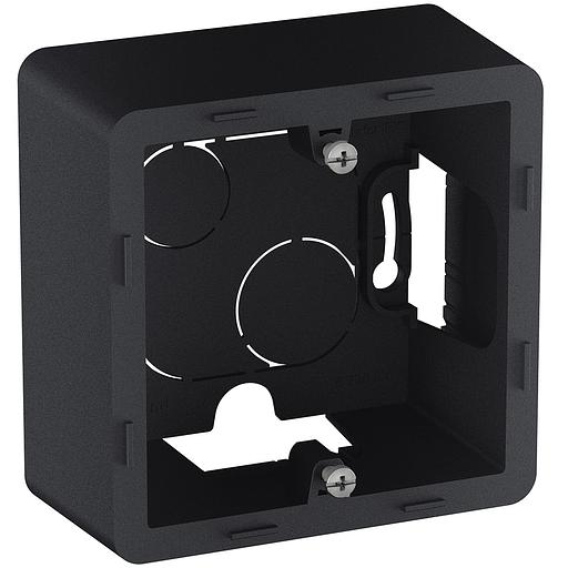 Legrand 673983 Коробка накладного монтажа - 1 пост - INSPIRIA - антрацит фото 2