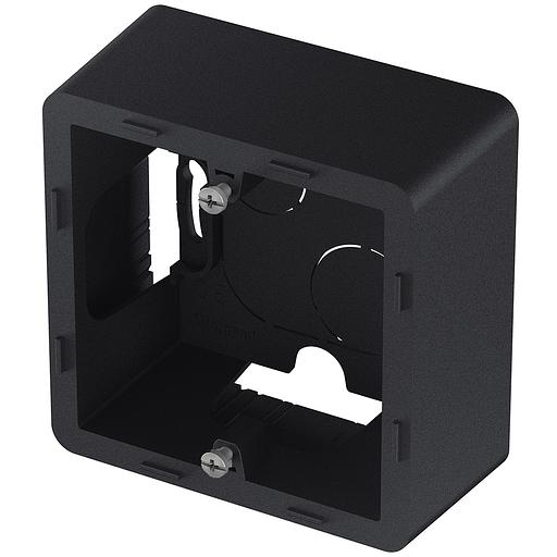 Legrand 673983 Коробка накладного монтажа - 1 пост - INSPIRIA - антрацит фото 4