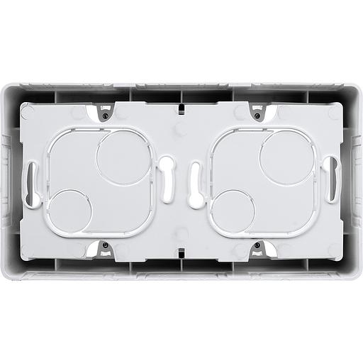Legrand 673990 Коробка накладного монтажа - 2 поста - INSPIRIA - белый фото 2