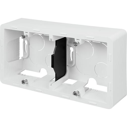 Legrand 673990 Коробка накладного монтажа - 2 поста - INSPIRIA - белый фото 3