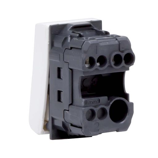 Dkc 45011 Выключатель однополюсный, «Viva», 1 мод., белый фото 4