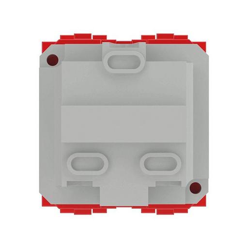 Dkc 76482R Электрическая розетка, с заземлением, со шторками, красная,2 мод. фото 2