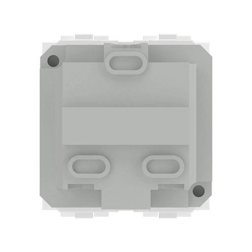 Dkc 76482B Электрическая розетка с заземлением, со шторками, белая, 2мод. фото 3